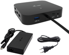 i-tec USB-C HDMI Dual DP Docking Station with Power Delivery 100 W + i-tec Universal Charger 100 W (C31TRI4KDPDPRO100)