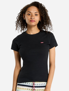 Футболка бавовняна жіноча Levi's Essential Hm Ss 000KK-0001 S Чорна (5401157287132)