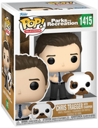 Фігурка Funko Pop! Parks and Recreation Кріс Трейґер з Чемпіоном 74431 (889698744317)