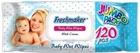 Влажные салфетки для детей Freshmaker с клапаном, 120 шт
