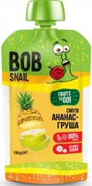 Пюре фруктовое Bob Snail Ананас-Груша-Яблоко пастеризованное, 120 г