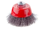 Щетка торцевая Intertool 85 мм рифленая (BT-1085)
