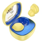 Беспроводные TWS наушники Hoco EW111 вакуумные детские, BT5.4, 30mAh, 250mAh, 4h, yellow