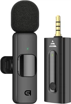 Беспроводной петличный микрофон ArmorStandart ASM3 mini-jack 3.5 мм Black (ARM80117)