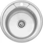 Кухонна мийка KRONER (KRP) Satin-490 D0.8T180