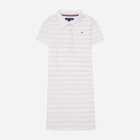 Подростковое летнее платье для девочки Tommy Hilfiger 697596438 140 см Розовое (1159827069)
