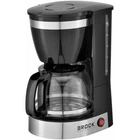 Капельная кофеварка BROCK CM 1255 BK 1.25л 800 Вт молотый кофе Black (CM 1255 BK)