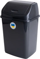 Відро для сміття Алеана 18 л Граніт (122065)
