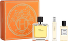 Zestaw męski Hermes Terre D'hermes Woda toaletowa 100 ml + Woda toaletowa 15 ml + Żel pod prysznic 40 ml (3346130438342)