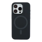 Чохол Glow Silicone Case with Magsafe для iPhone 15 Pro Max Колір Black