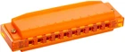Губная гармошка Hohner Beginner Translucent Harp M5255 C-major Orange (R128111)