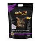 Наполнитель гигиенический силикагелевый AnimAll Premium Фиолетовый Аметист, для кошек 15 л