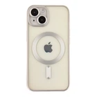 Чохол TPU Metallic Chrome Full Camera with Magsafe для iPhone 15 Колір Chrome Silver