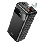 Павербанк HOCO J86B 60000mAh 22.5W быстрая зарядка и фонарь 4USB Черный