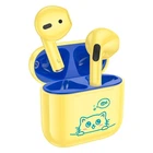 Дитячі бездротові навушники HOCO BT headset EW112 | BT5.4, 30/250mAh, 4h | yellow