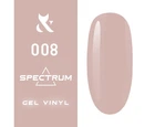 Гель лак F.O.X Spectrum №008 нюдовий 7 мл