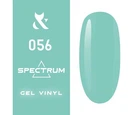 Гель лак F.O.X Spectrum №056 м'ятний 7 мл