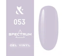 Гель лак F.O.X Spectrum №053 молочний ліловий 7 мл