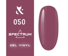 Гель лак F.O.X Spectrum №050 пастельний темно-рожевий 7 мл