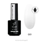 Гель SILLER Bottle Gel №001 з пензликом білий 15 мл