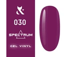 Гель лак F.O.X Spectrum №030 фуксія 7 мл