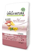 Сухой корм Gheda Unica Natura Unico Mini для собак малых пород Утка, рис и картофель