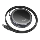 Беспроводное зарядное устройство Hoco CQ18 2-in-1 15W MagSafe 7.5W Grey (36162_3606816)