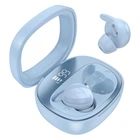 Беспроводные Bluetooth наушники HOCO Shadow true wireless sleep BT headset EW65 |BT5.3, 30/500mAh, 4h| Cиний