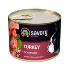 Влажный корм Savory для взрослых собак с индейкой
