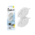 Ароматизатор Aroma Car Leaf 3D Mini Ice для автомобіля освіжувач повітря подвійна свіжість ароматизатор для машини (LO-TH_11C)