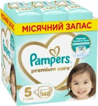 Підгузки Pampers Premium Care Розмір 5 (11-16 кг) 148 шт (8006540855973)