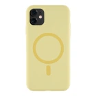 Чохол Glow Silicone Case with Magsafe для iPhone 11 Колір Yellow