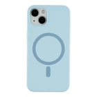 Чохол Glow Silicone Case with Magsafe для iPhone 13 Колір Blue