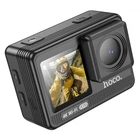 Спортивна камера з подвійним кольоровим екраном HOCO DV102 |HDMI, Wi-Fi, 900mAh, 4K| Чорний