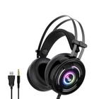 Проводная игровая гарнитура iPega Gaming with RGB LED PG-R008, 3.5mm, Noice Reduction, 2.2m, black