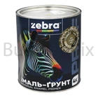 Емаль-ґрунт алкідна ZEBRA PROF 1302 17-0620 Aloe 2,5 кг