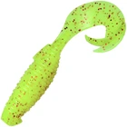 Силикон Keitech Flapper Grub 4" (7 шт/уп) pal#01 chartreuseredflake