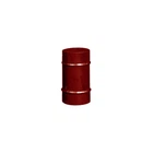 Труба Duval Ф130 P33-130 коричневая 33 см