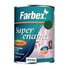 Эмаль алкидная Farbex ПФ-115 зеленая 0,9 кг