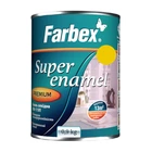 Эмаль алкидная Farbex ПФ-115 желтая 0,9 кг