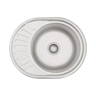 Кухонна мийка Kroner KRP-Satin 5745 0,8 мм 57*45*18 см сатин