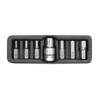 Набор бит с переходником YATO YT-0412 HEX 30 мм 1/2" 7 шт