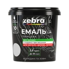 Эмаль акриловая Зебра 16 светло-серая 2 кг