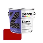 Эмаль антикоррозионная Zebra 3 в 1 Кольчуга 76 темно-вишневая 0,7 кг