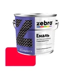 Эмаль антикоррозионная Zebra 3 в 1 Кольчуга 75 красный 0,7 кг