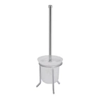 Ёршик Lidz Oreo 0504 напольный (матовое стекло) LDORE0504CRM32477 Chrome