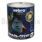 Емаль-ґрунт алкідна ZEBRA PROF 1300 15-1216 Pale Khaki 2,5 кг