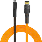 Кабель Hammer micro USB 1.2 m Black-Orange (AKC001186)