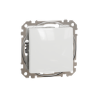 Кнопковий вимикач одноклавішний Schneider Electric Sedna Design білий SDD111116
