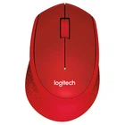 Компьютерная мышь Logitech M330 Silent Plus, беспроводная, 1000 dpi, красная, тихие кнопки (910-004911)